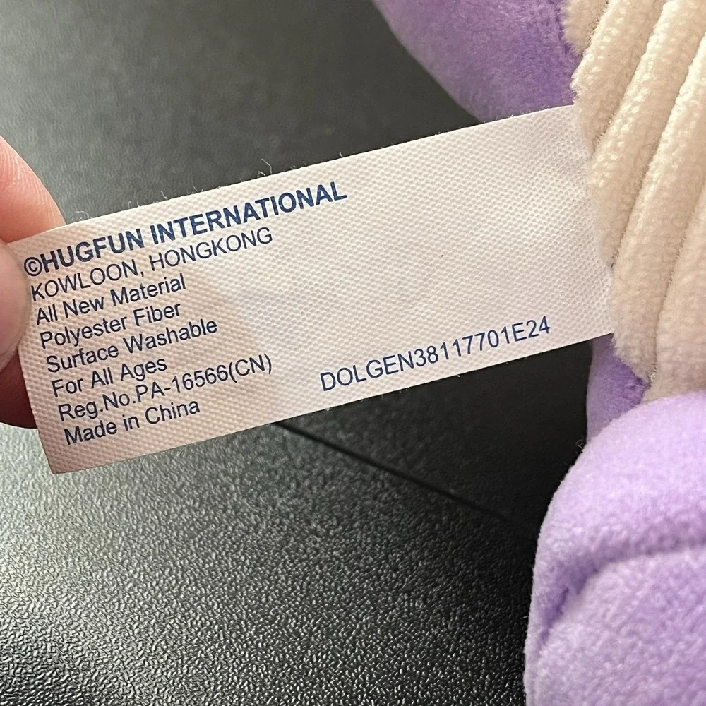 HugFun purple dinosaur